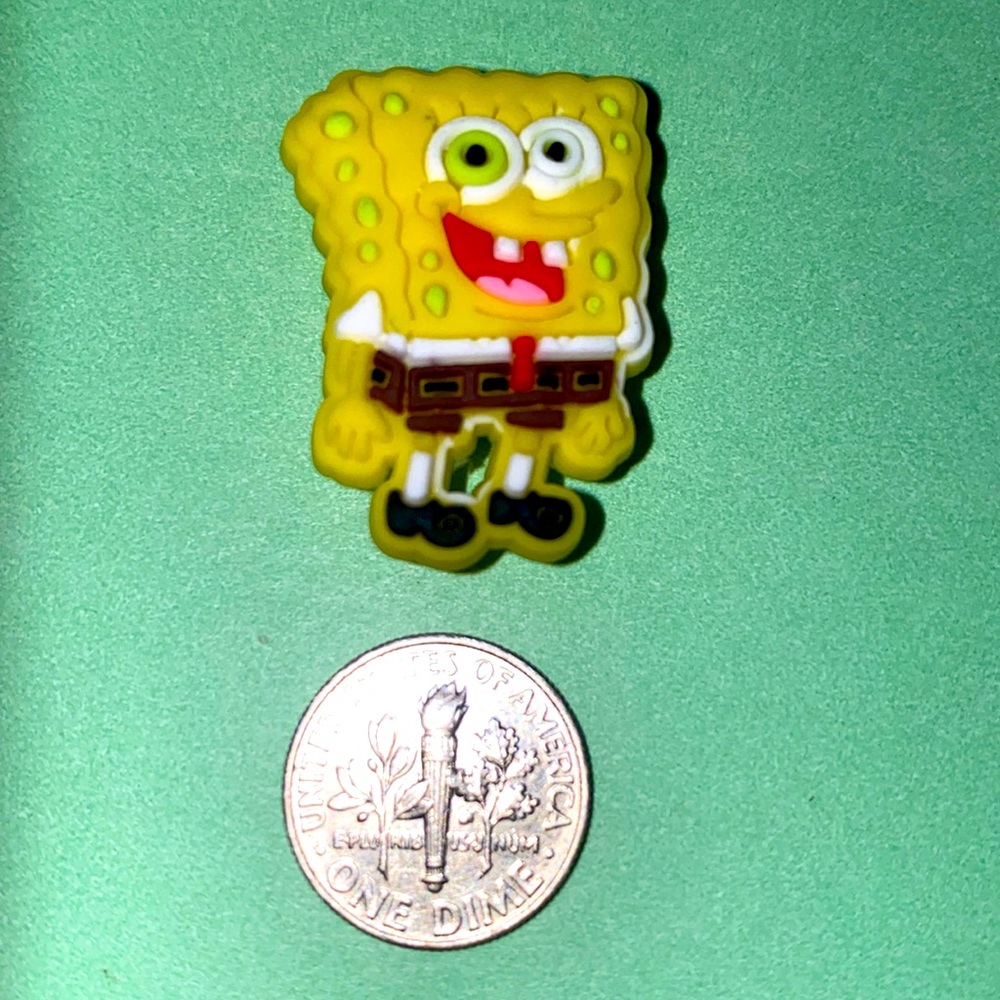 (10 for $15) SpongeBob SquarePants Cartoon Crocs Shoe Charms